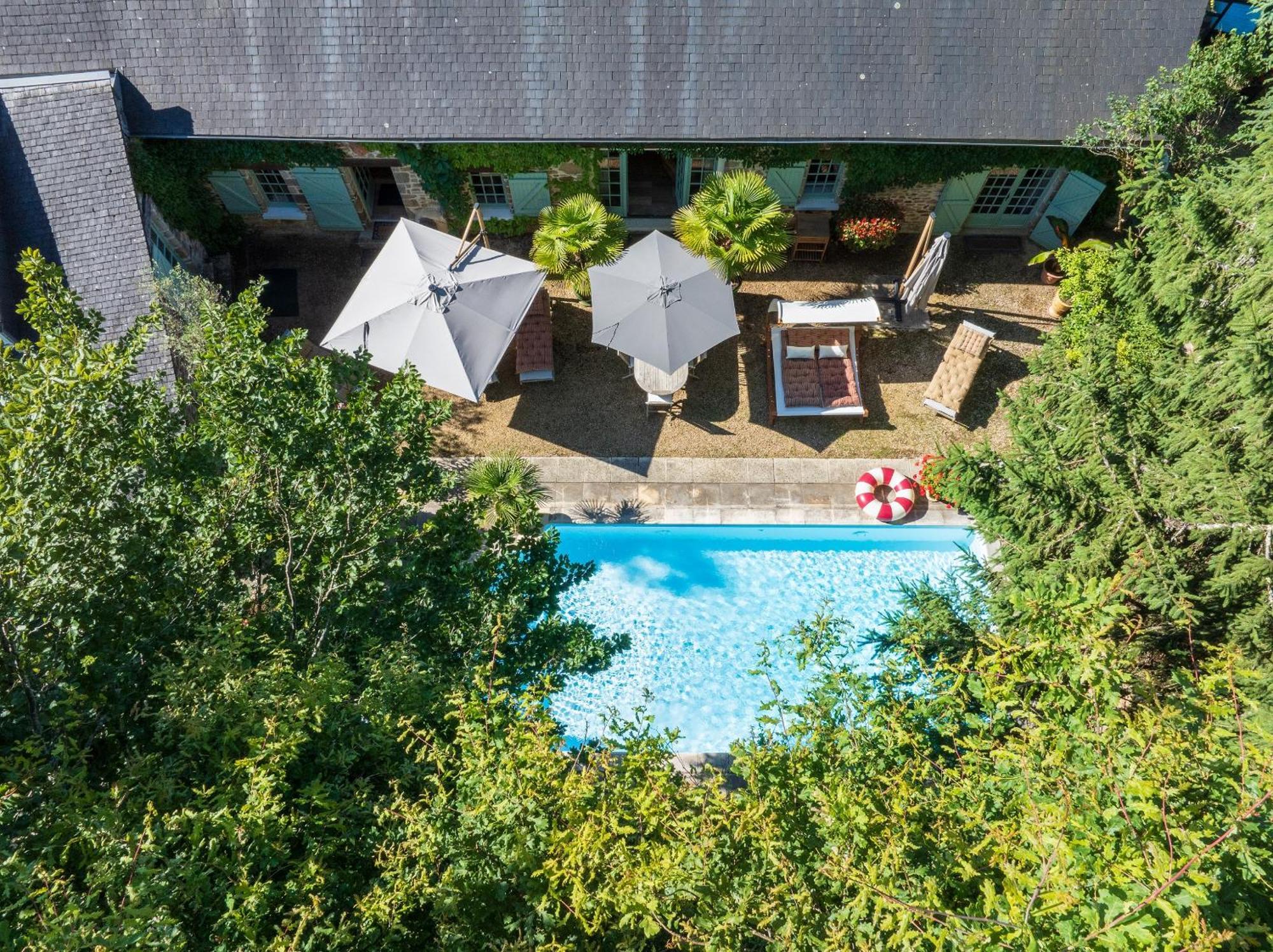 Maison d'hôtes Les jardins Saint Eloi Le Lonzac Exterior foto